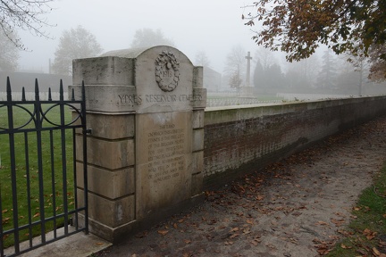 Ypres Reservoir Cemetery Gate